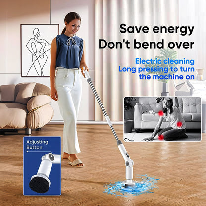 8-in-1 USB Electric Cleaning Brush